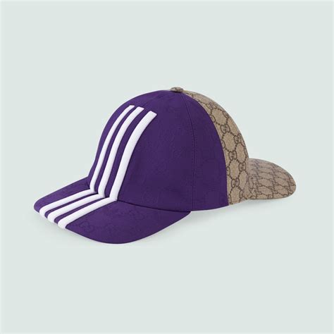 casquette gucci bande violet|chapeaux gucci homme.